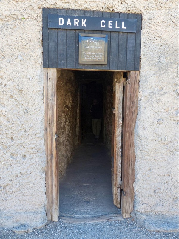 Entrée Dark Cell Yuma Territorial Prison