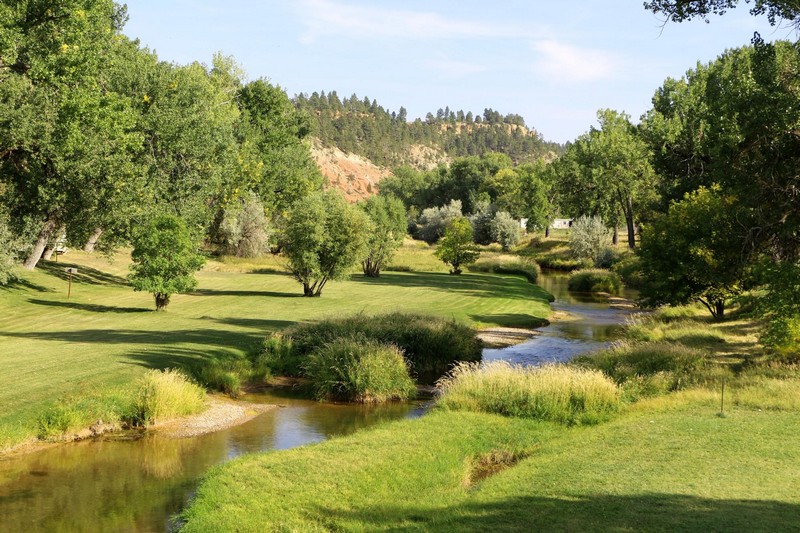 Belle Fourche River à Hulett Wyoming