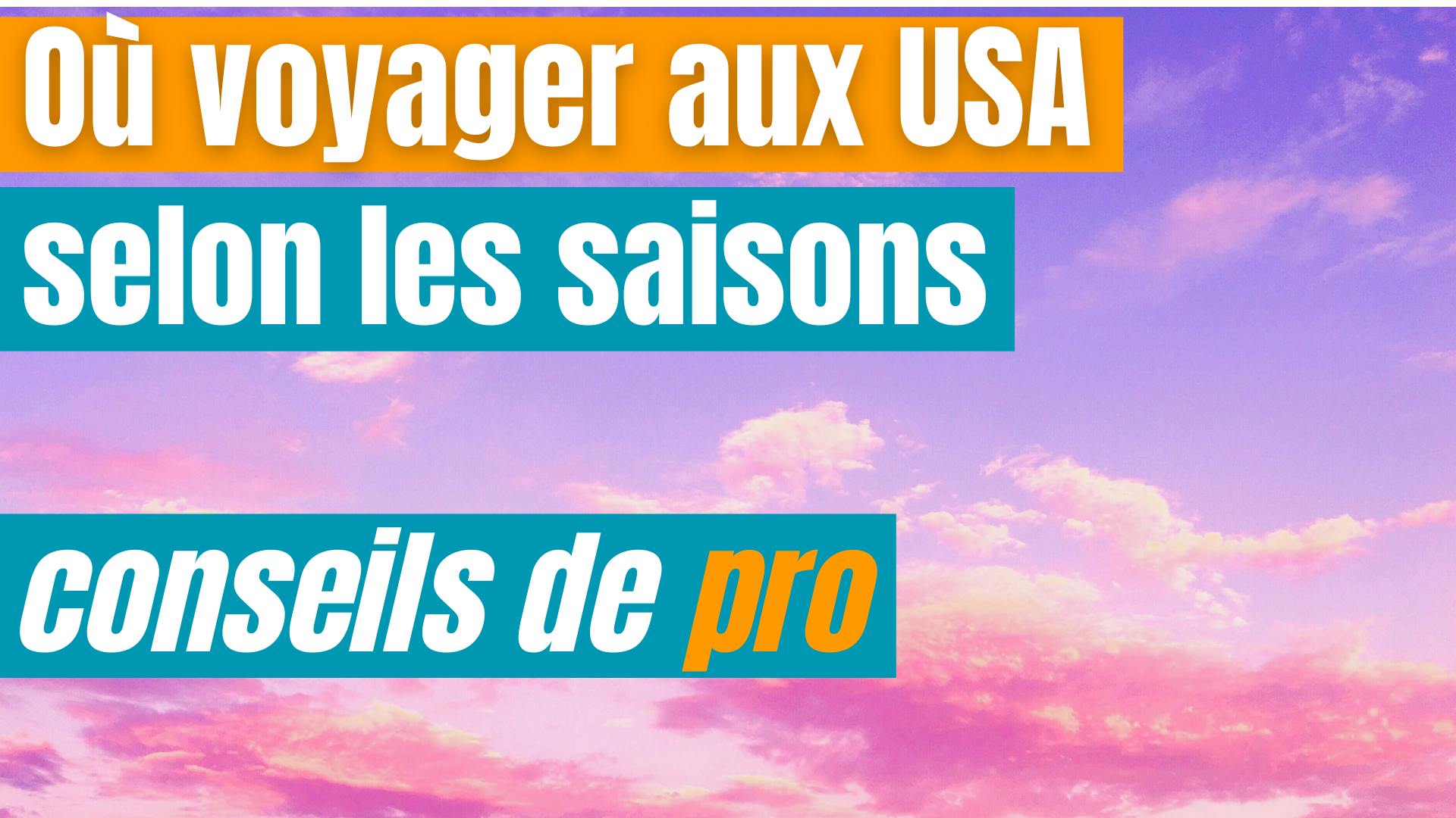 Podcast où voyager aux USA selon les saisons