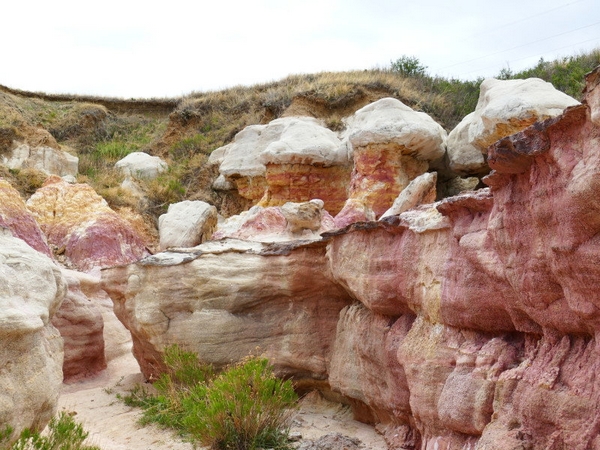 Couleurs de Paint Mines Interpretive Park