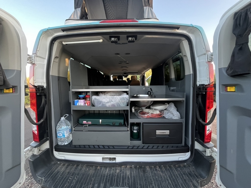 Cuisine campervan Mesa