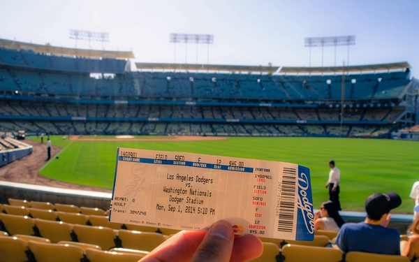 Billet match Dodgers Los Angeles vs Washington Nationals