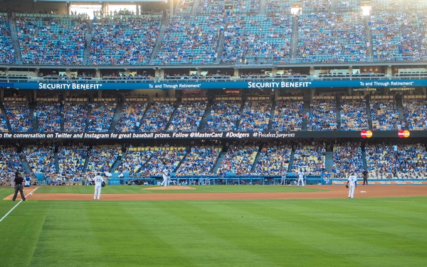 Match au Dodger Stadium