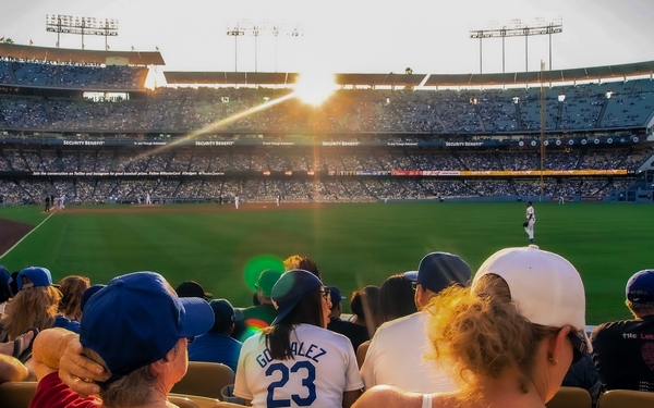 Ambiance Dodger Stadium