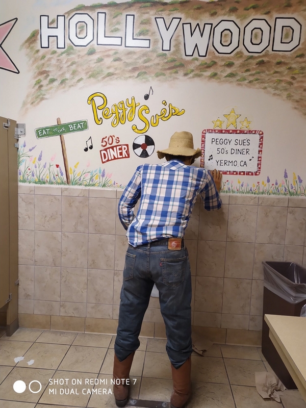 Mannequin toilettes pour femmes Peggy Sue's 50's Diner