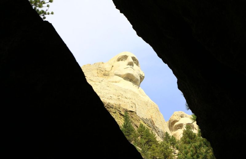 Mont Rushmore depuis Presidential Trail