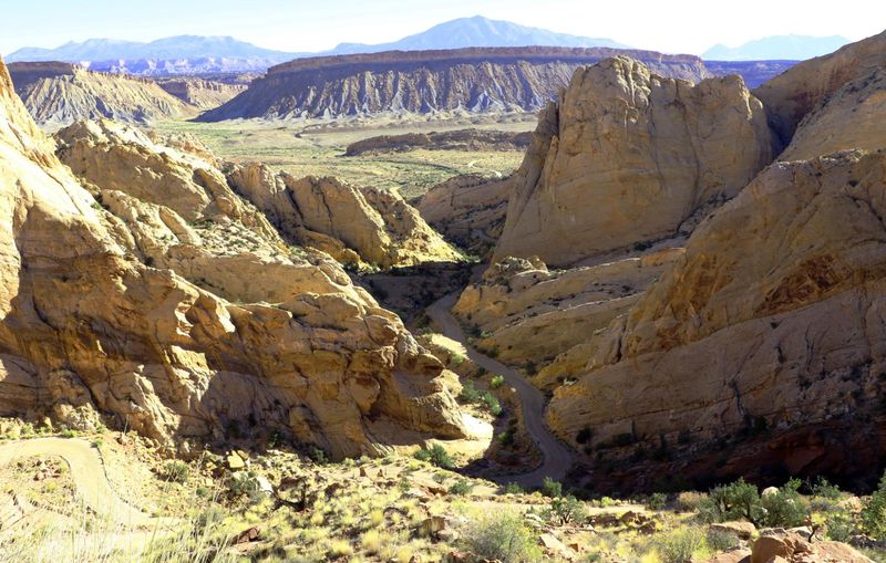 Notom Road switchbacks