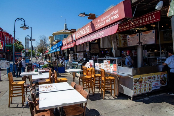 Terrasses Restaurants Fisherman's Wharf