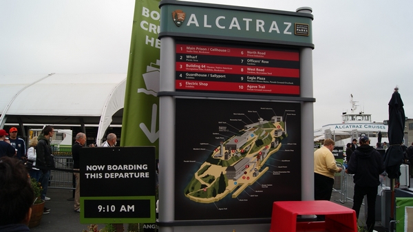Ponton embarquement pour Alcatraz Pier 33