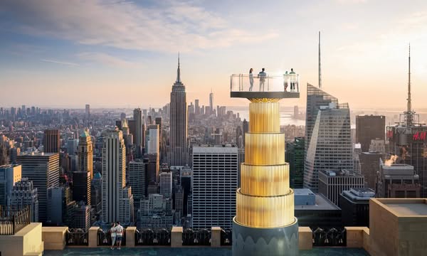 Skylift Top of the Rock de jour