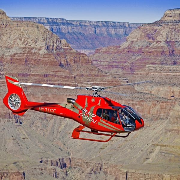 Survol du Grand Canyon en hélicoptère