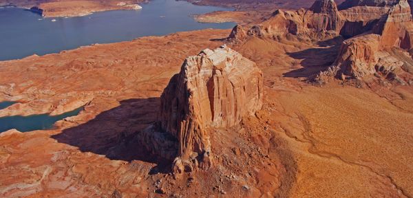 Lake Powell vu d'hélicoptère