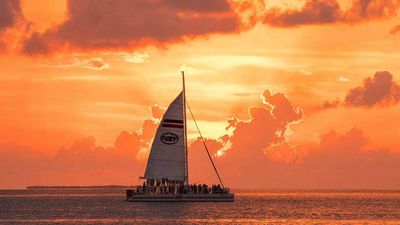 Croisière festive au coucher du soleil à Key West