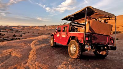 Safari en 4x4 dans le "Hell's Revenge"