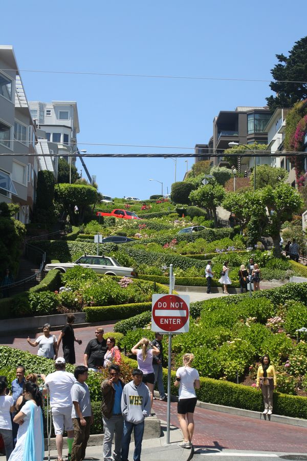 Lombard Street le week-end