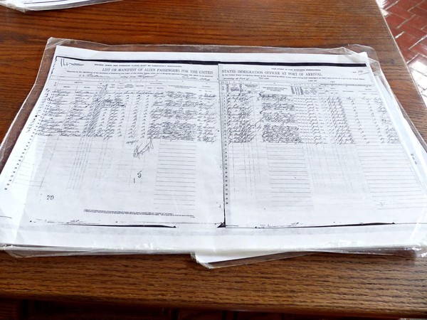 Registre Ellis Island