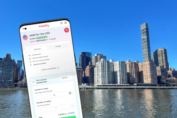 Test eSIM Holafly aux USA