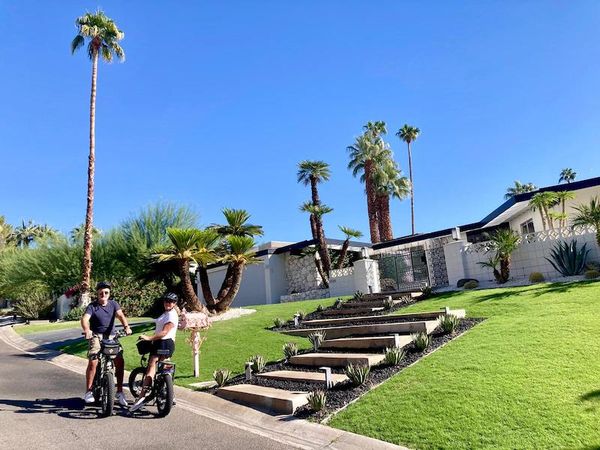 Visite guidée à vélo de Palm Springs Californie