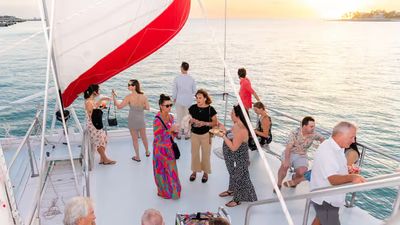 Croisière festive au coucher du soleil à Key West