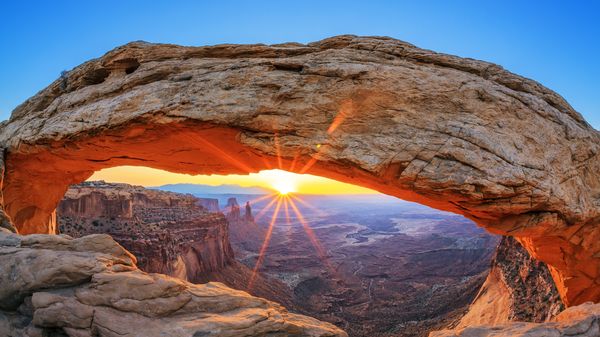 Lever de soleil à Canyonlands
